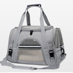 Breathable Foldable Soft-Sided Pet Carrier for Outdoor Travel and Daily Transport