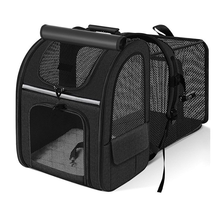 Portable Breathable Foldable Expandable Dog Cat Pet Carrier Backpack - Image 6