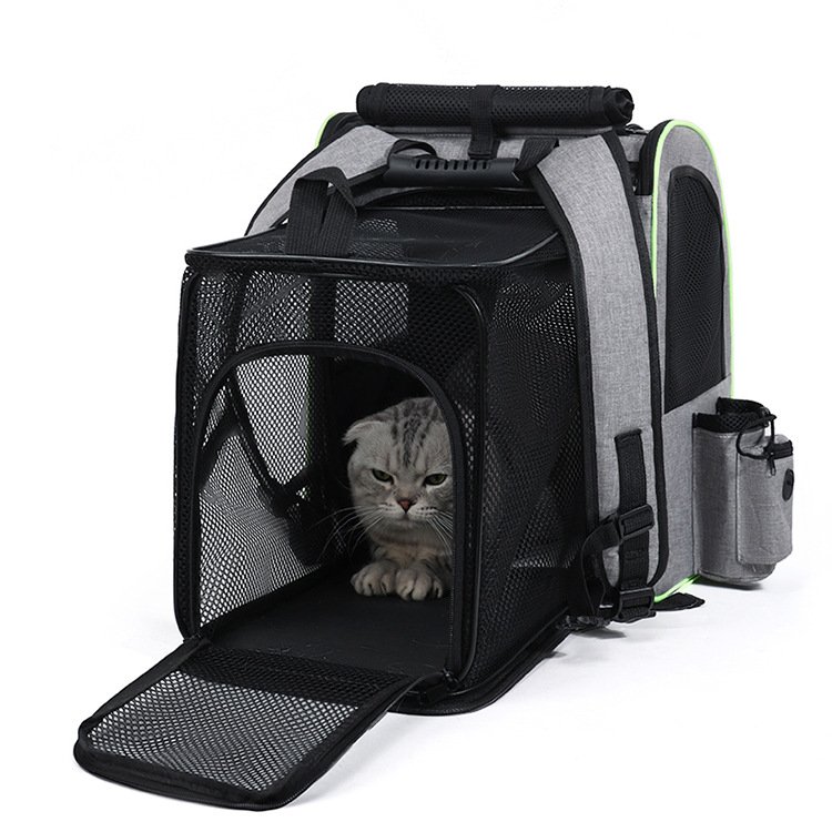 Portable Breathable Foldable Expandable Dog Cat Pet Carrier Backpack - Image 7