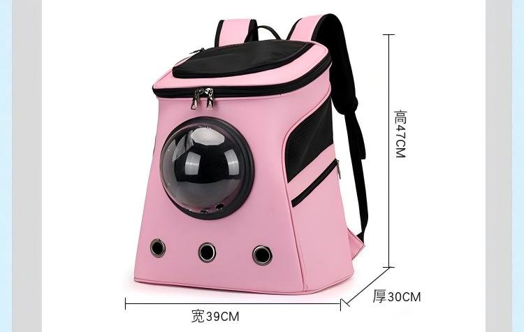 cat bubble backpack leather  Breathable & Secure or going on an outdoor adventure Ventilated Cat Backpack Cat Backpack