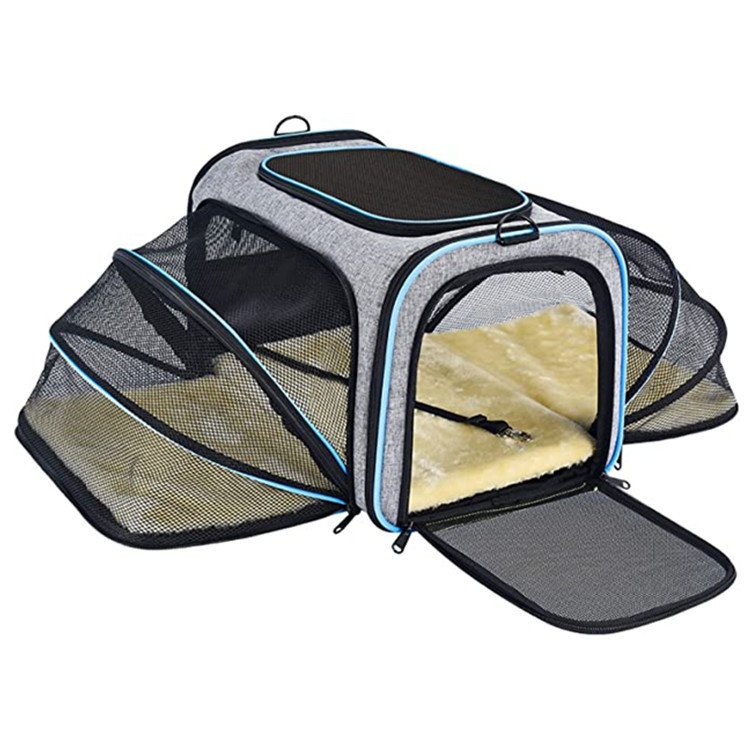 Expandable Pet Travel Carrier Bag